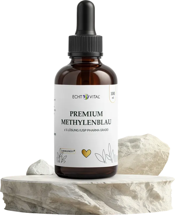 Premium Methylenblau 1% – Originalpackung von Echt Vital